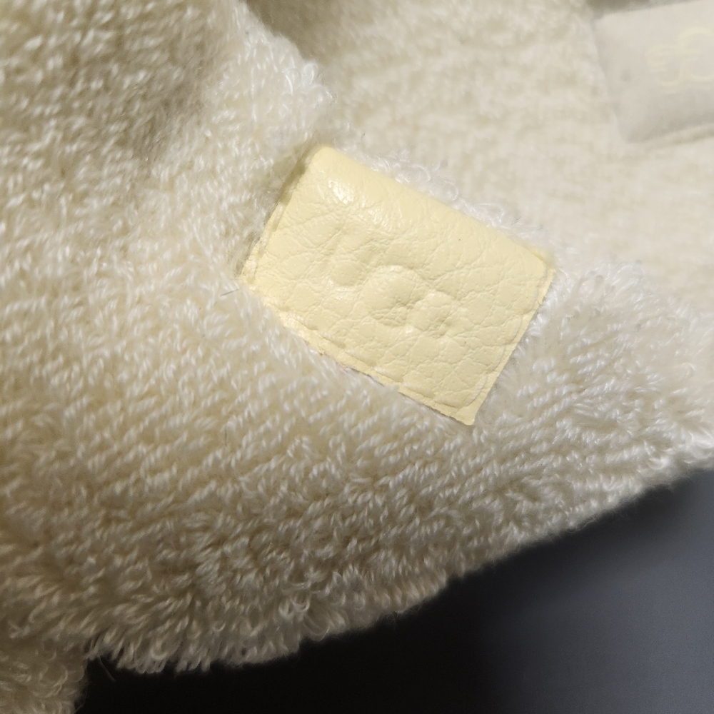 Ugg Fuzz Sugar Terry Cross Slides Banana Pudding … - image 4